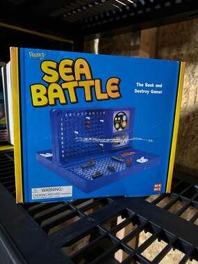 Fundex Sea Battle The Seek and Destroy Game Naval Strategy Board Game